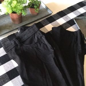 Black bootcut dress pants